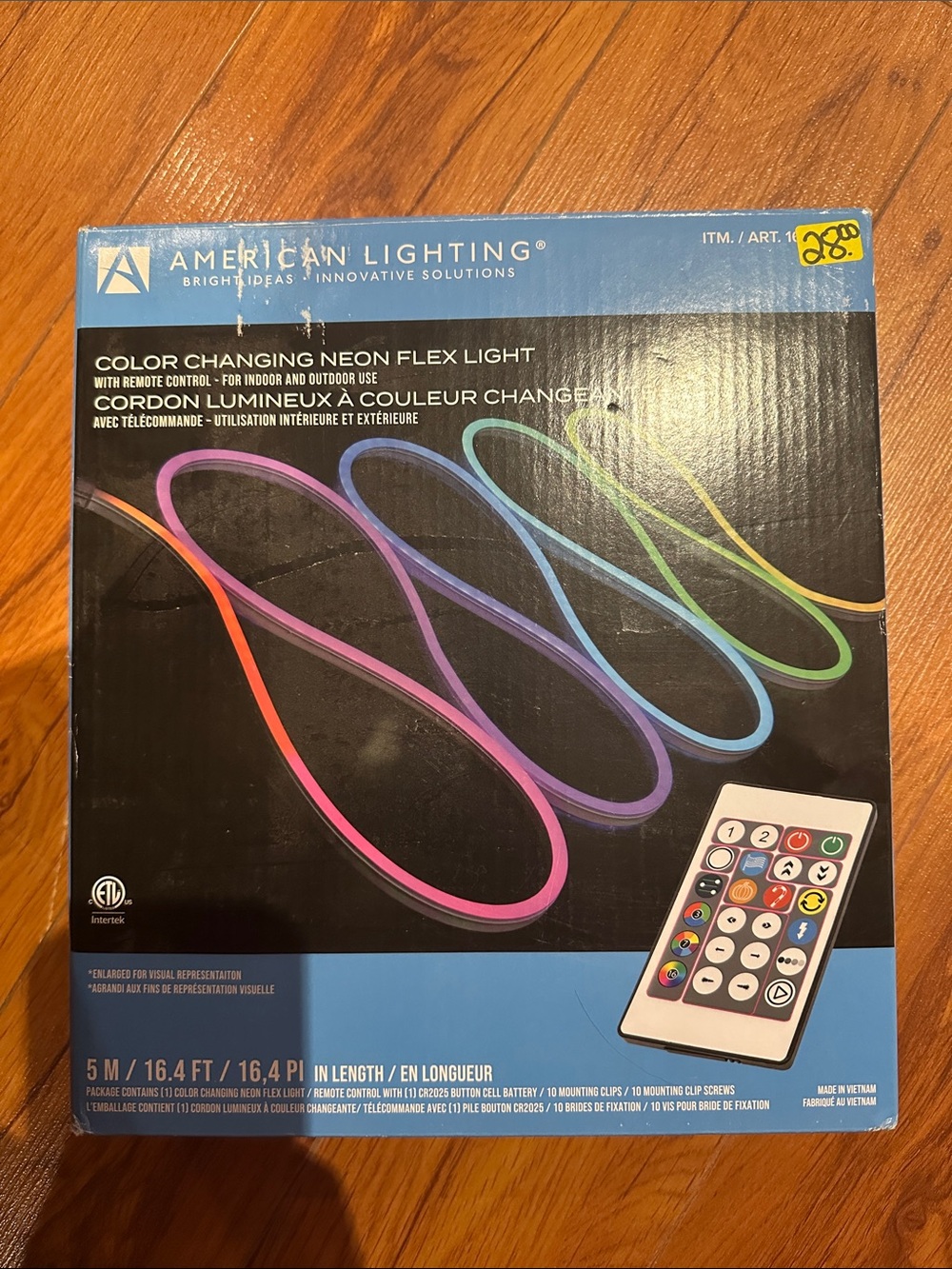 Color-Changing Neon Flex Light Strip